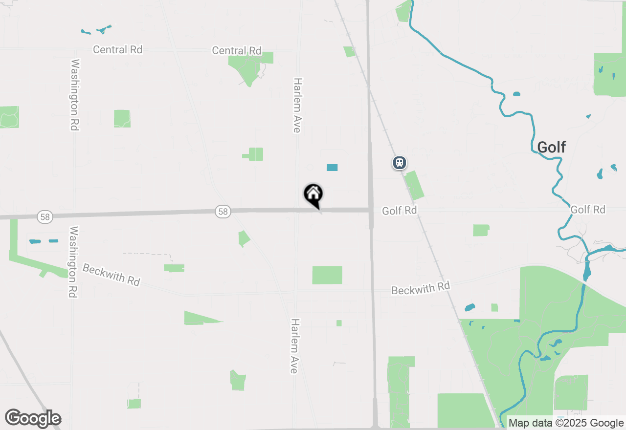 Map of 7125 Simpson Street, Morton Grove, IL 60053