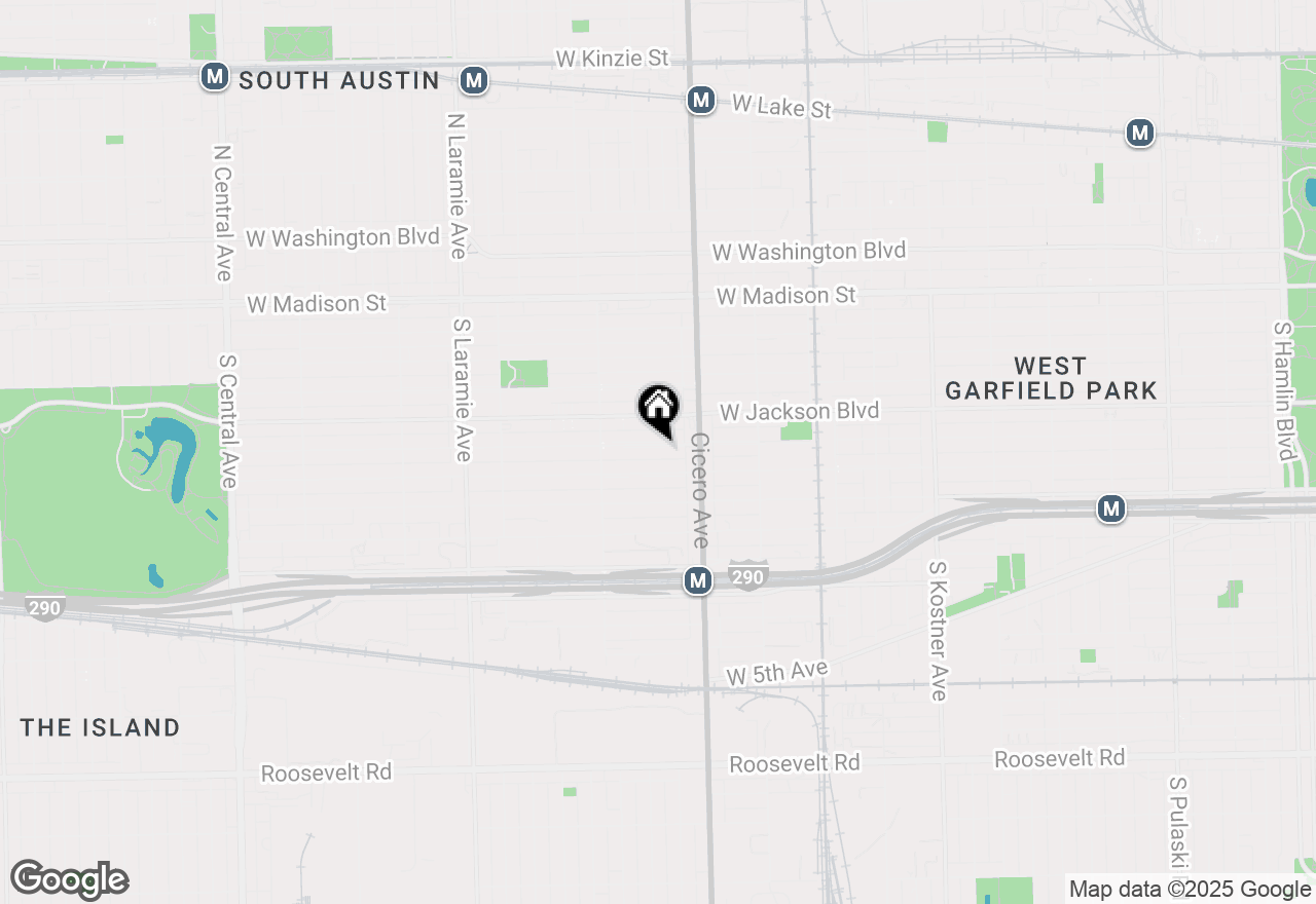 Map of 4843 W Gladys Avenue, Chicago, IL 60644