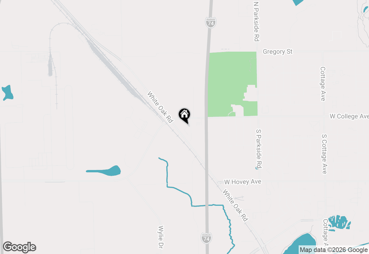 Map of 171 Eugene Drive, Normal, IL 61761