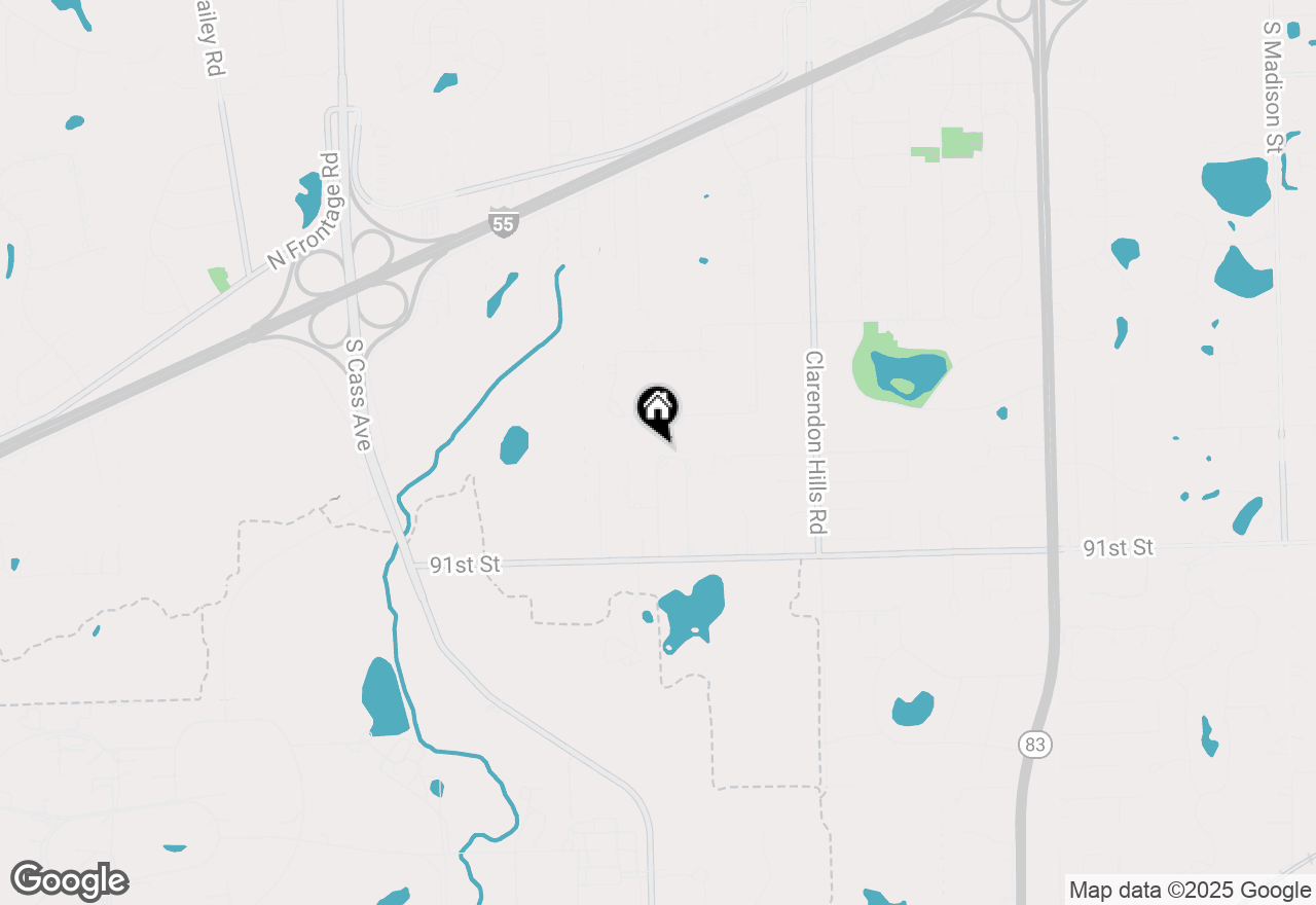 Map of 10S220 Hampshire Lane W, Willowbrook, IL 60527