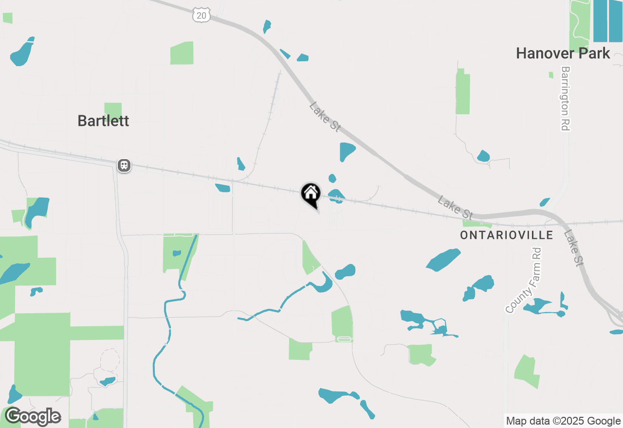 Map of 751 Sterling Court #D1, Bartlett, IL 60103