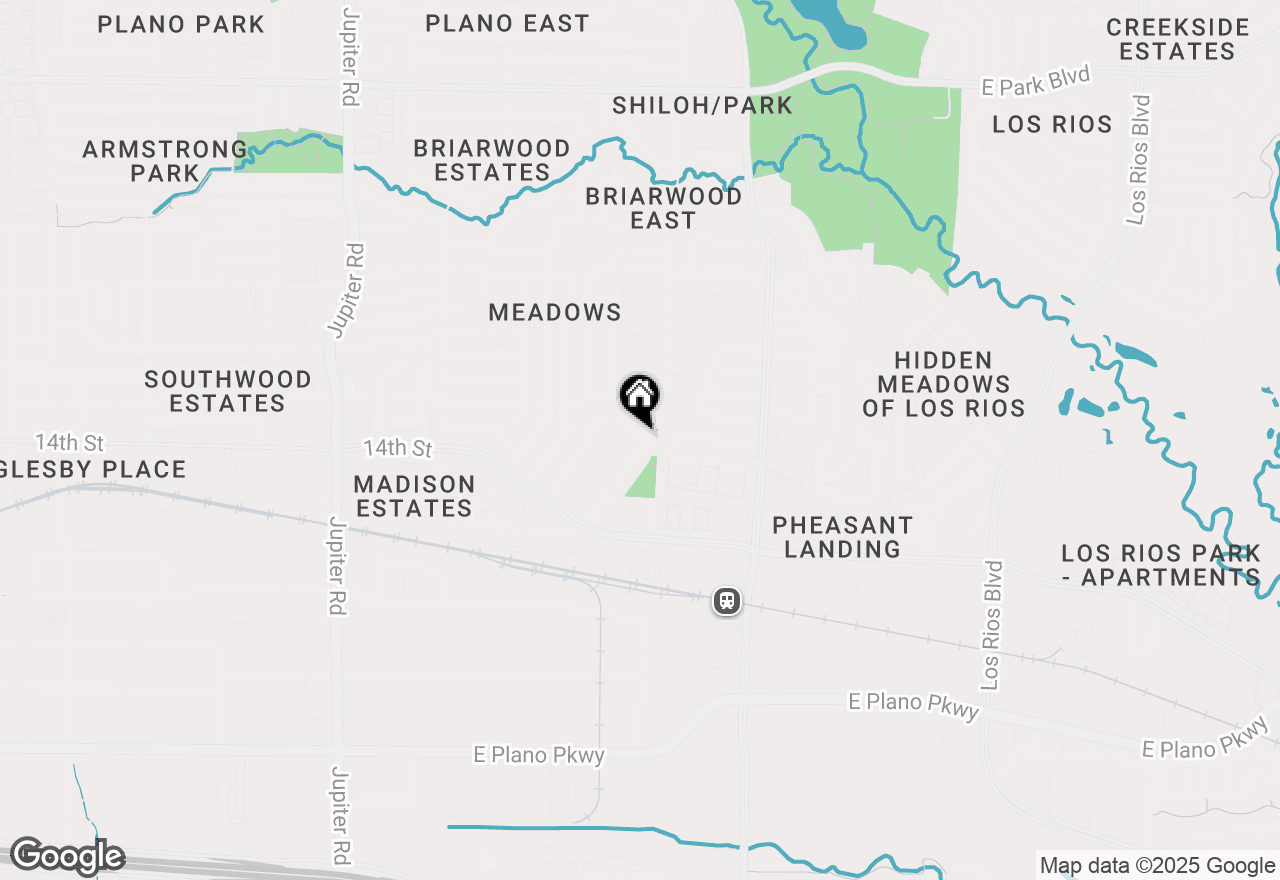 Map of 3308 Ridgelake Lane, Plano, TX 75074