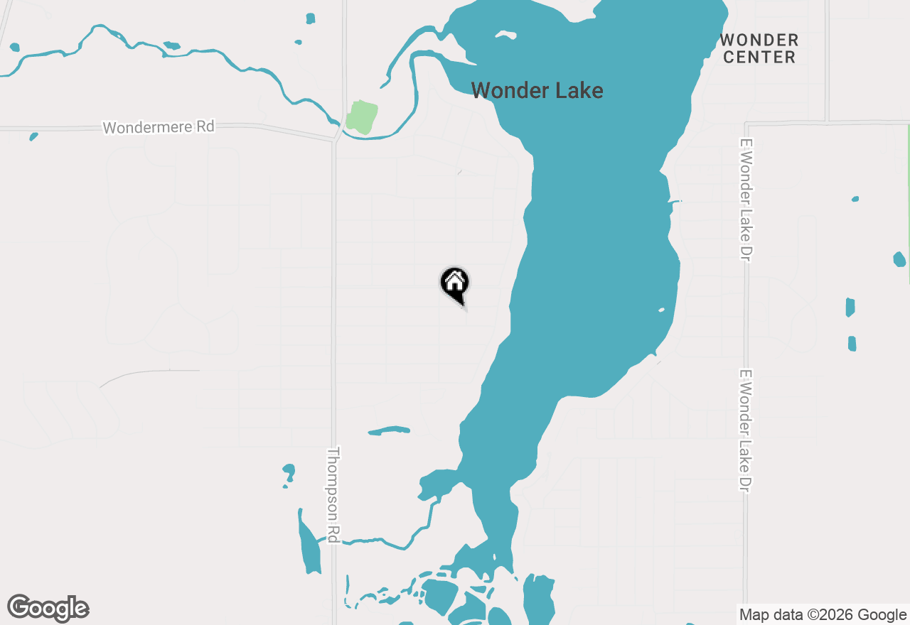 Map of 8413 Ramble Road, Wonder Lake, IL 60097