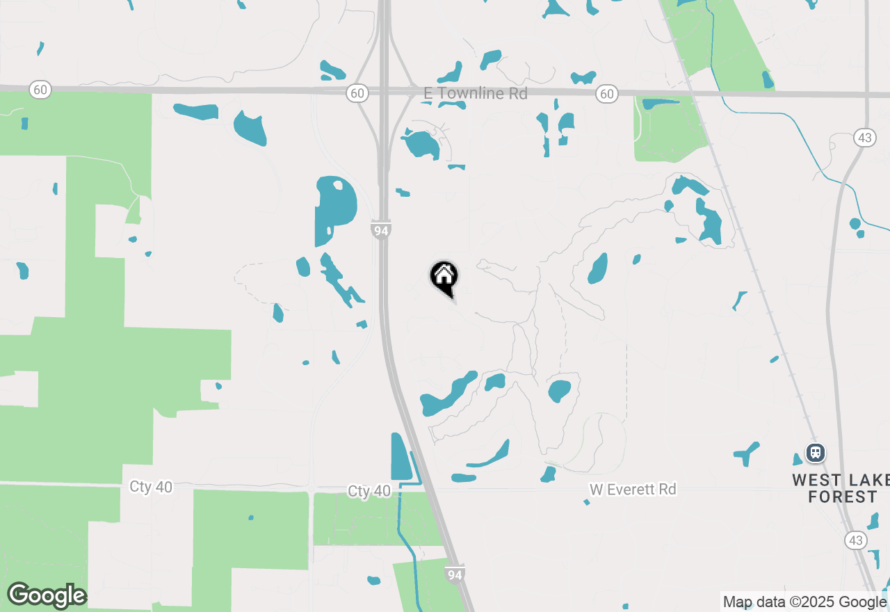 Map of 572 Stockbridge Court, Lake Forest, IL 60045