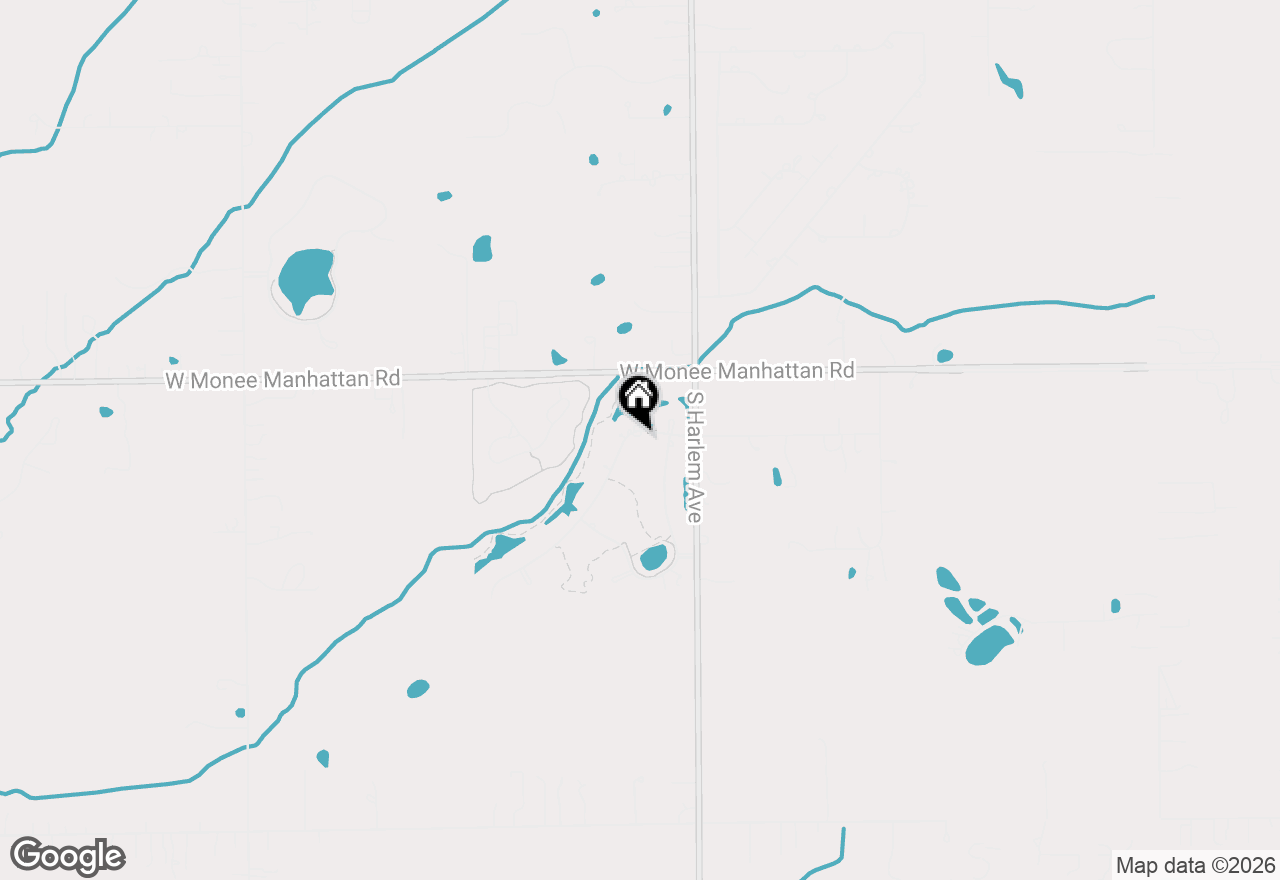 Map of 25627 S Kensington Lane, Monee, IL 60449
