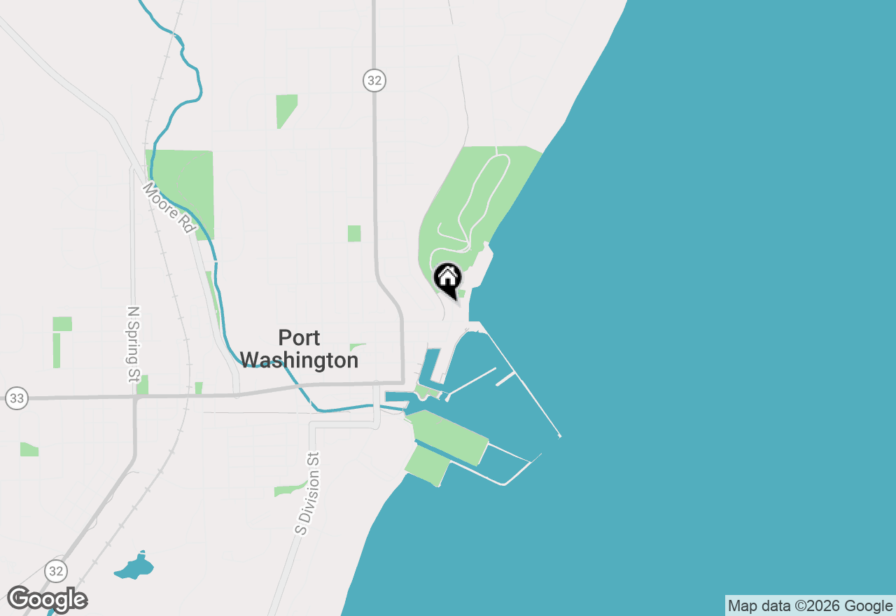 Map of 415 N Lake St #602, Port Washington, WI 53074