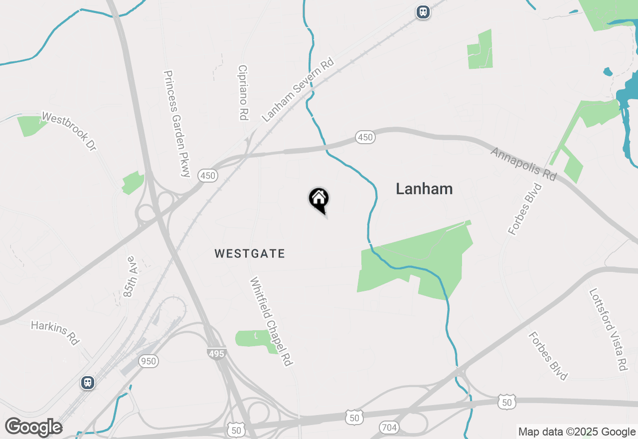 Map of 5527 Duchaine Drive, Lanham, MD 20706