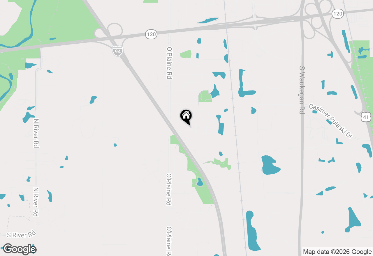 Map of 4502 W Brownstone Way #4502, Waukegan, IL 60085