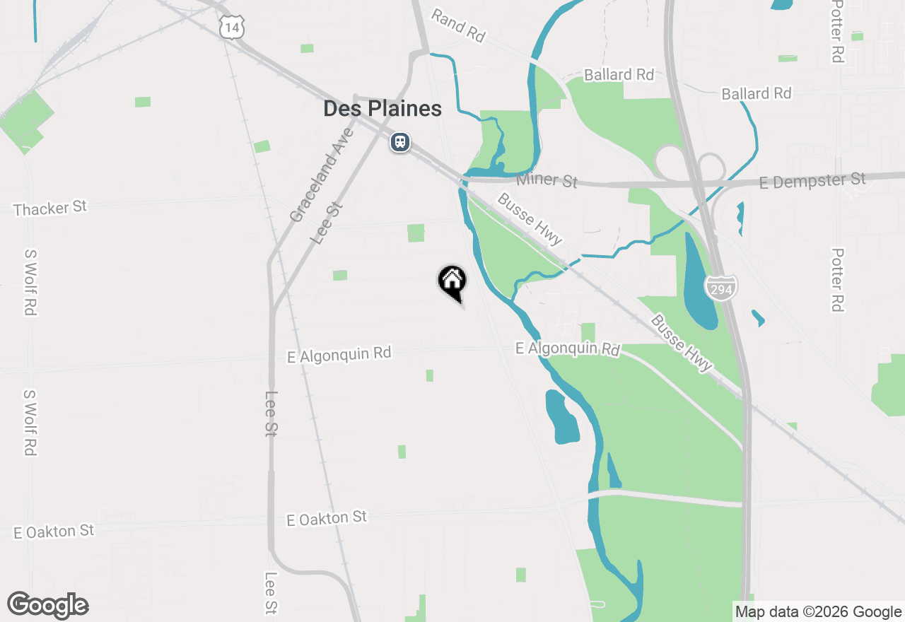 Map of 181 Eli Court, Des Plaines, IL 60016