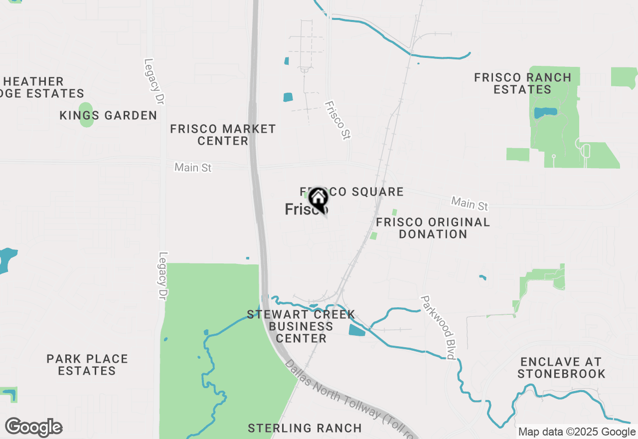 Map of 5995 Page Street, Frisco, TX 75034