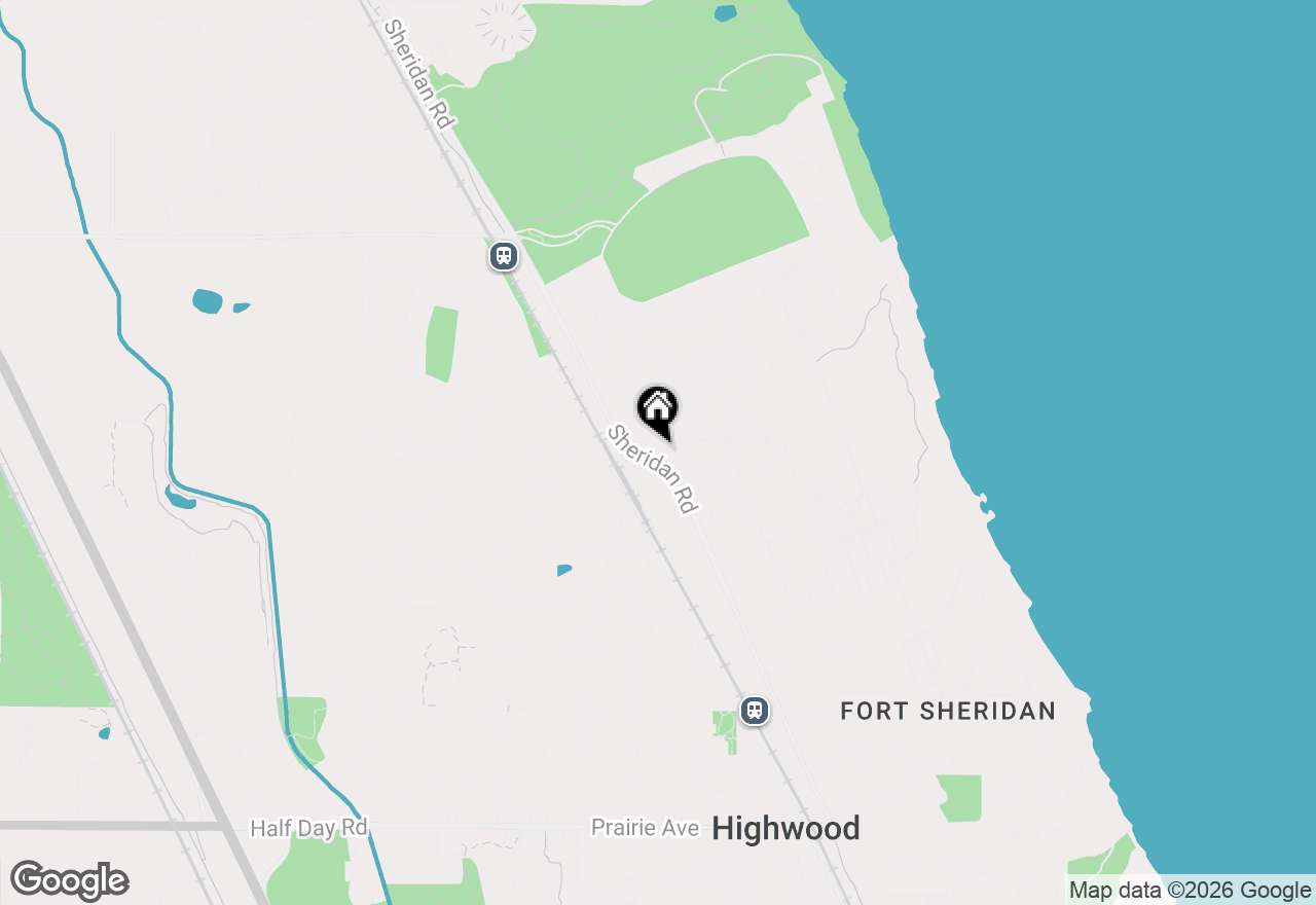 Map of 44 Westover Road, Highwood, IL 60040