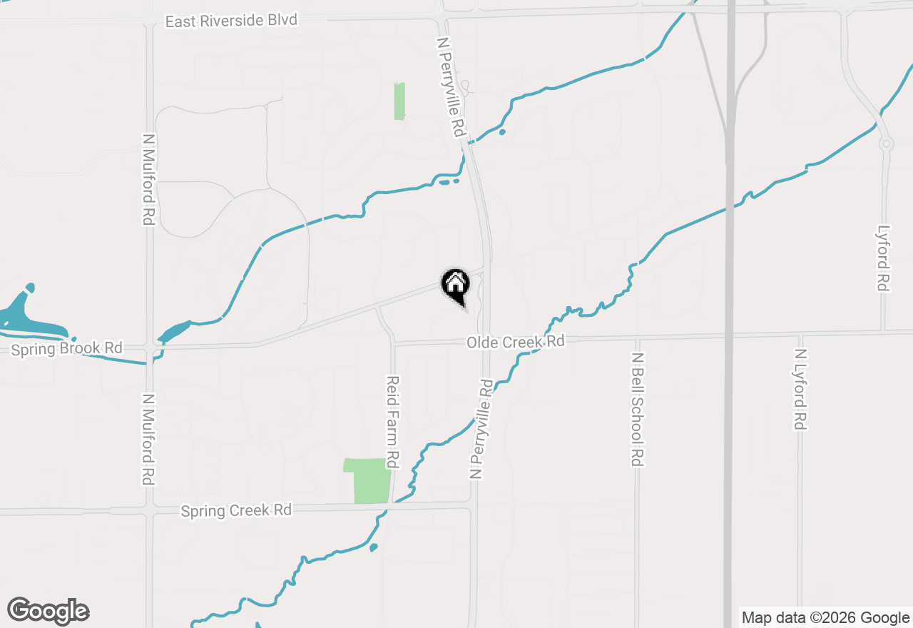 Map of 6933 Paddock Lane, Rockford, IL 61114