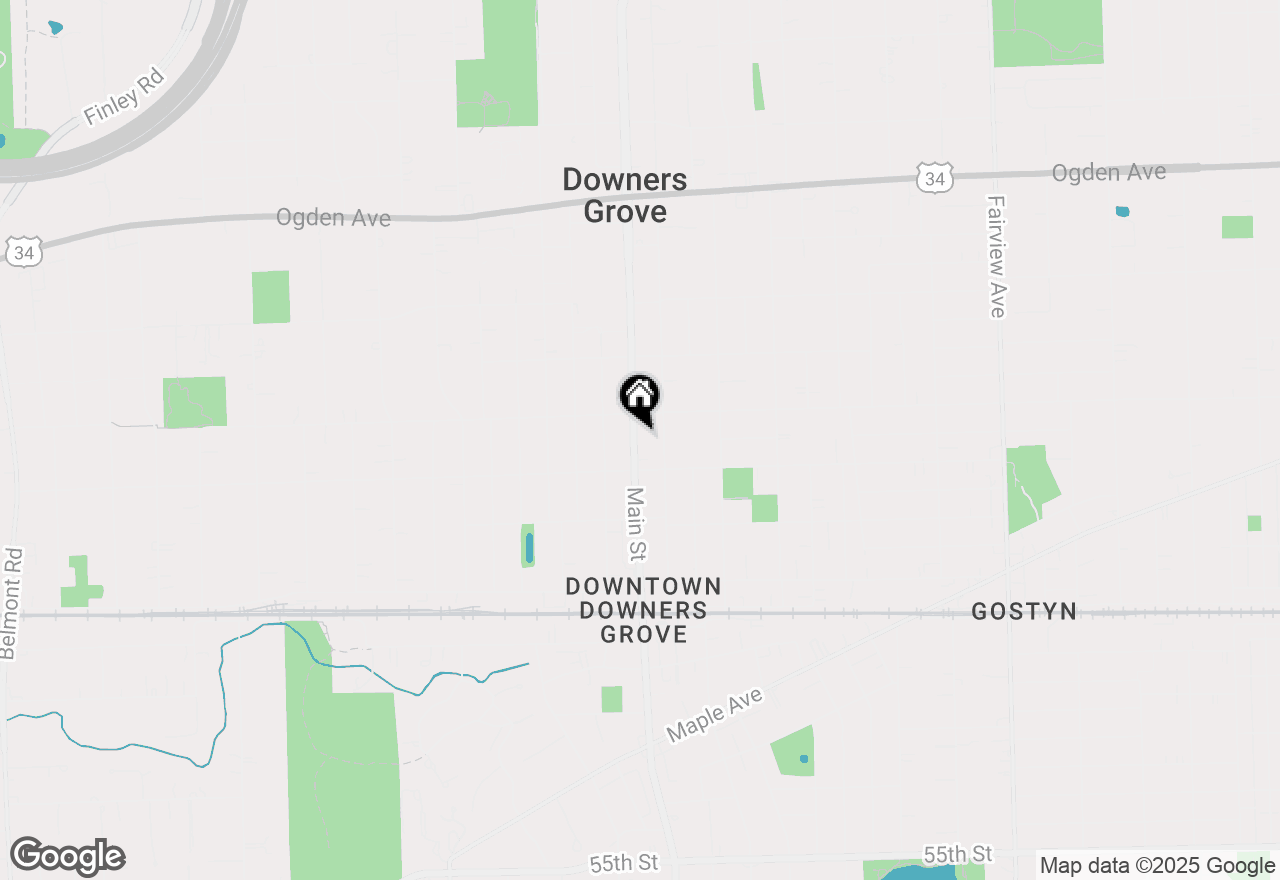 Map of 4717 Main Street, Downers Grove, IL 60515