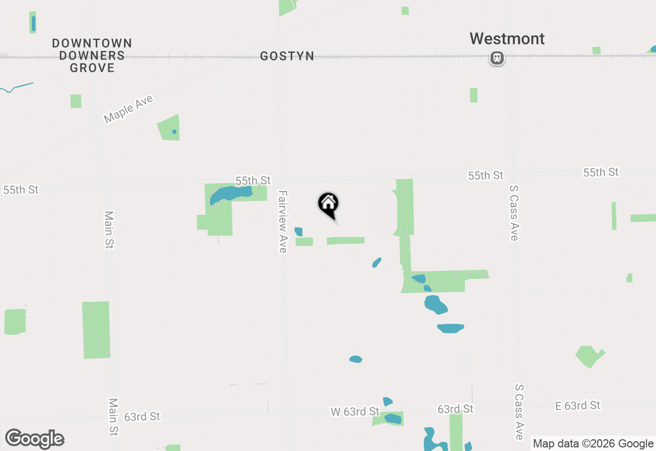 Map of 220 White Fawn Trail, Downers Grove, IL 60516