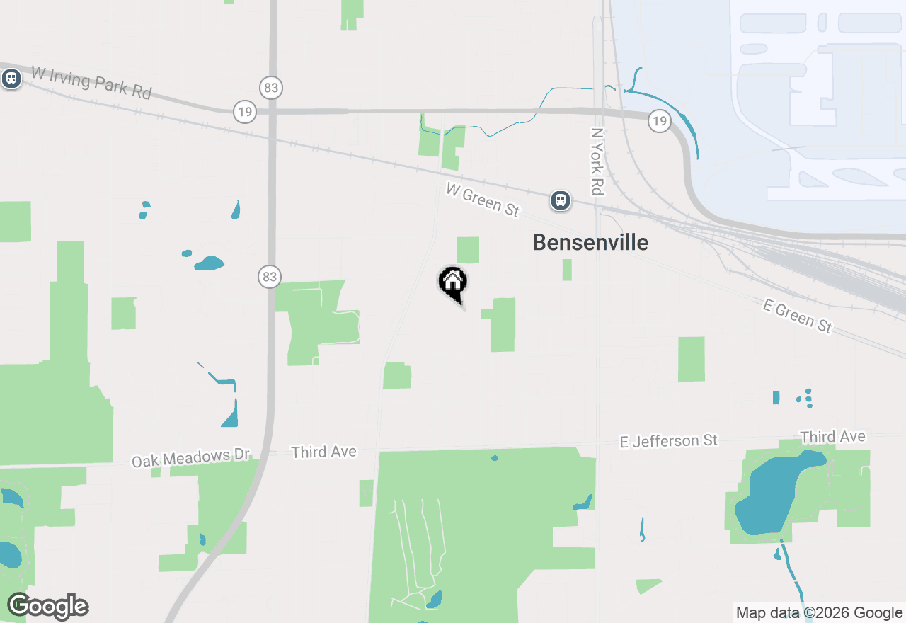 Map of 232 Judson Street, Bensenville, IL 60106