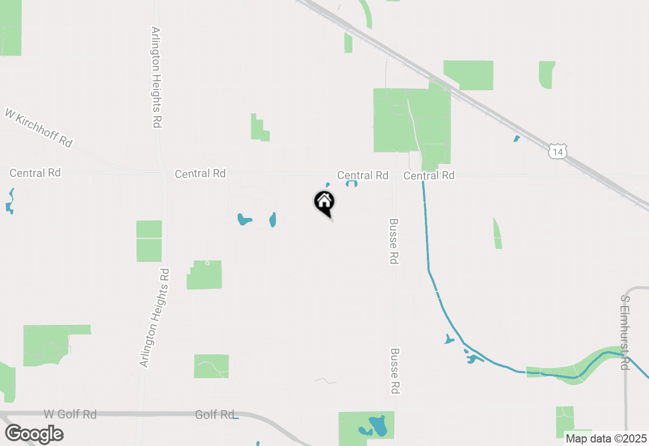 Map of 1415 E Central Road #219C, Arlington Heights, IL 60005