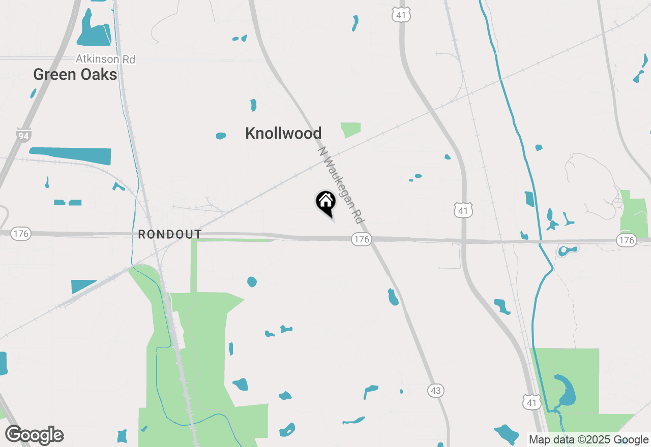 Map of 906 W North Avenue, Lake Bluff, IL 60044