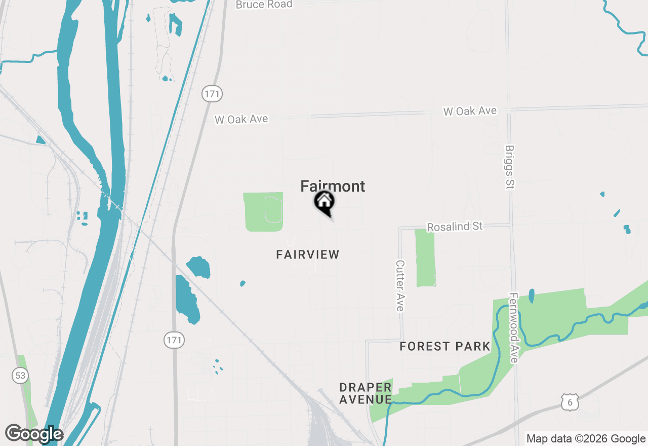 Map of 2104 Fairview Avenue, Lockport, IL 60441