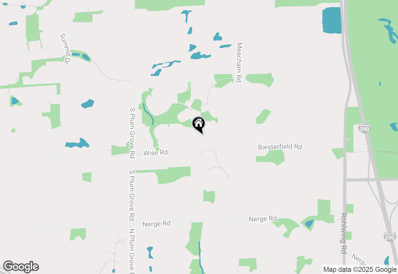 Map of 1722 Biesterfield Road, Elk Grove Village, IL 60007