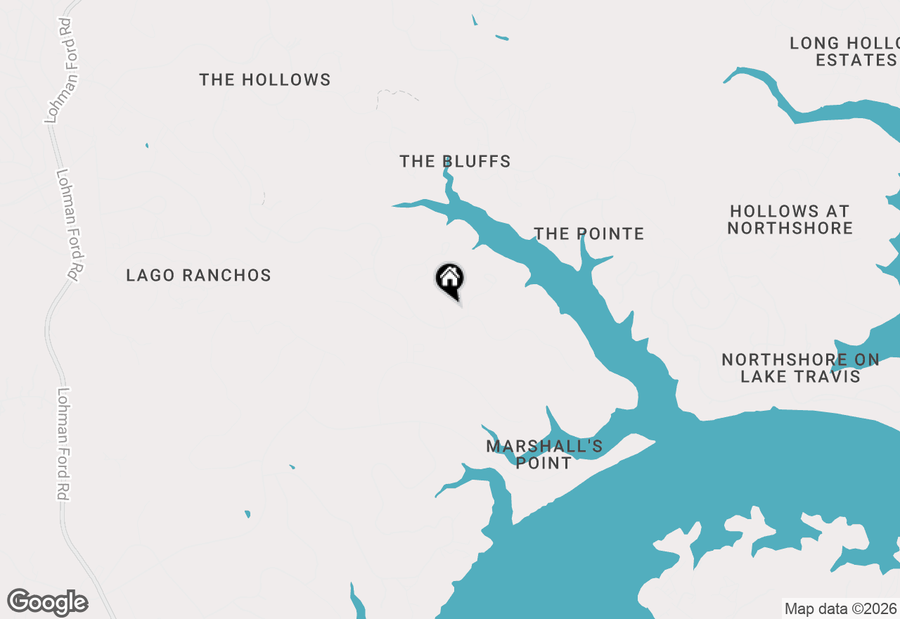 Map of 6609 Rocky Grotto Cv, Jonestown, TX 78645