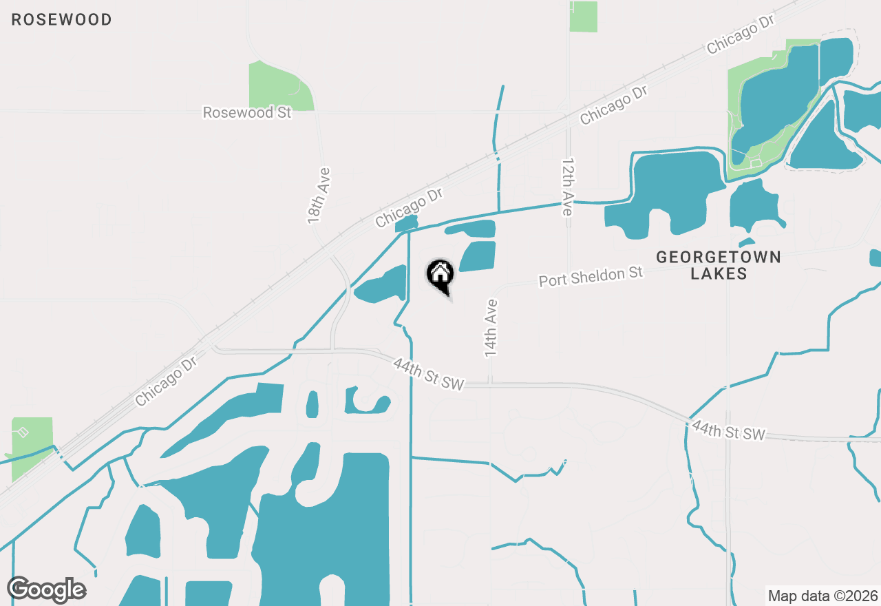 Map of 6537 15th Avenue, Jenison, MI 49428