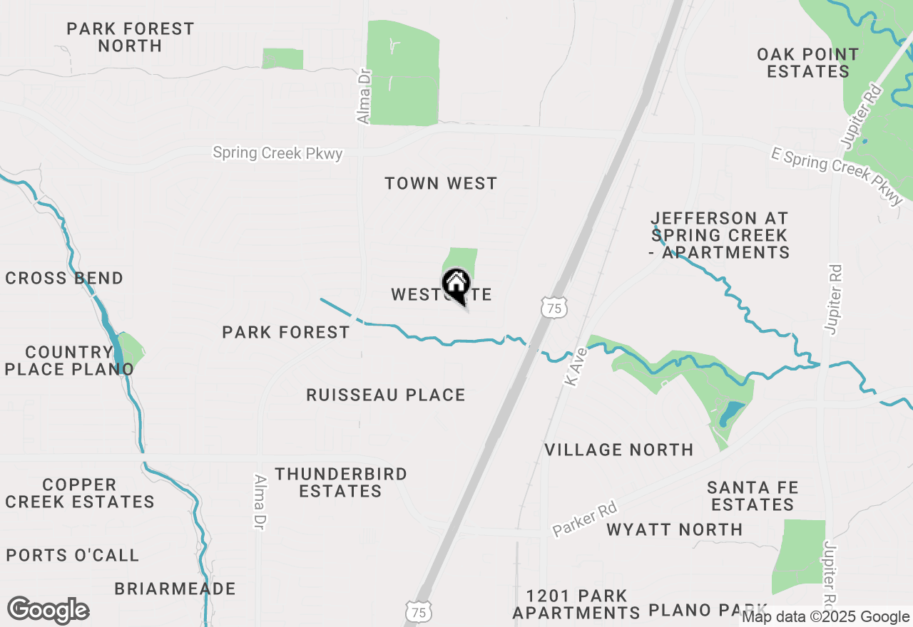 Map of 741 Cambridge Drive, Plano, TX 75023