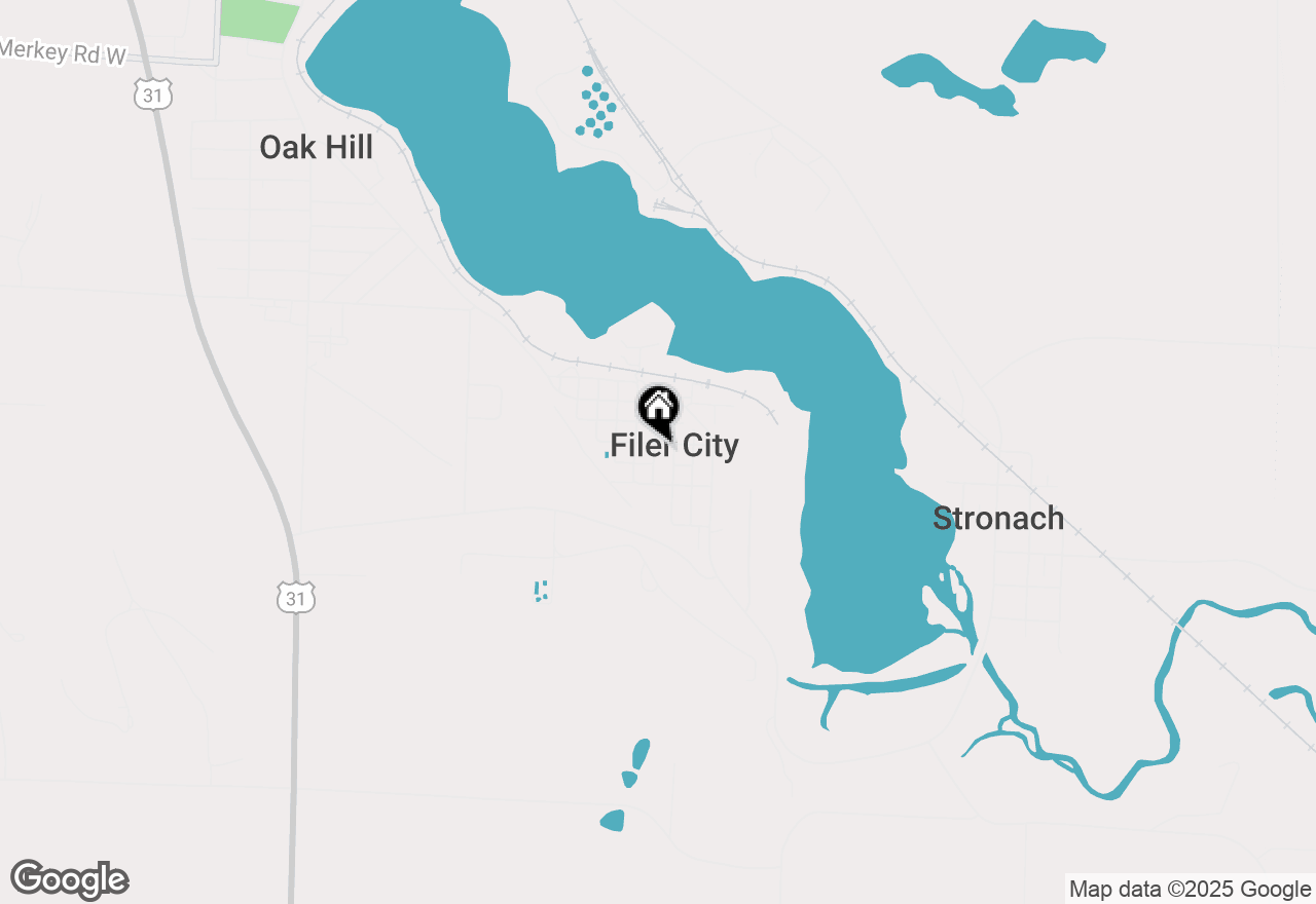 Map of 715 Filer Avenue, Filer City, MI 49634