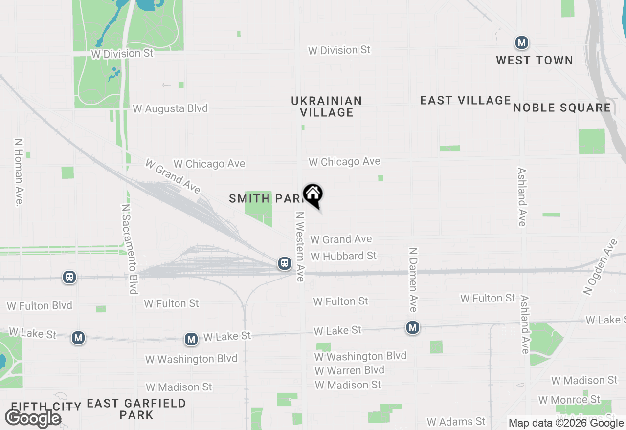Map of 2334 W Ohio Street, Chicago, IL 60612