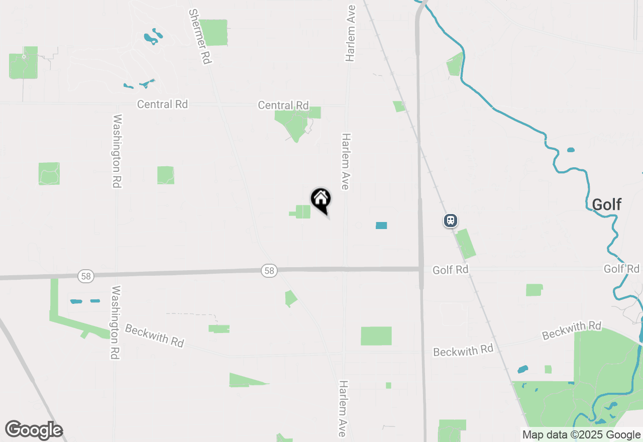 Map of 135 Lincoln Street, Glenview, IL 60025