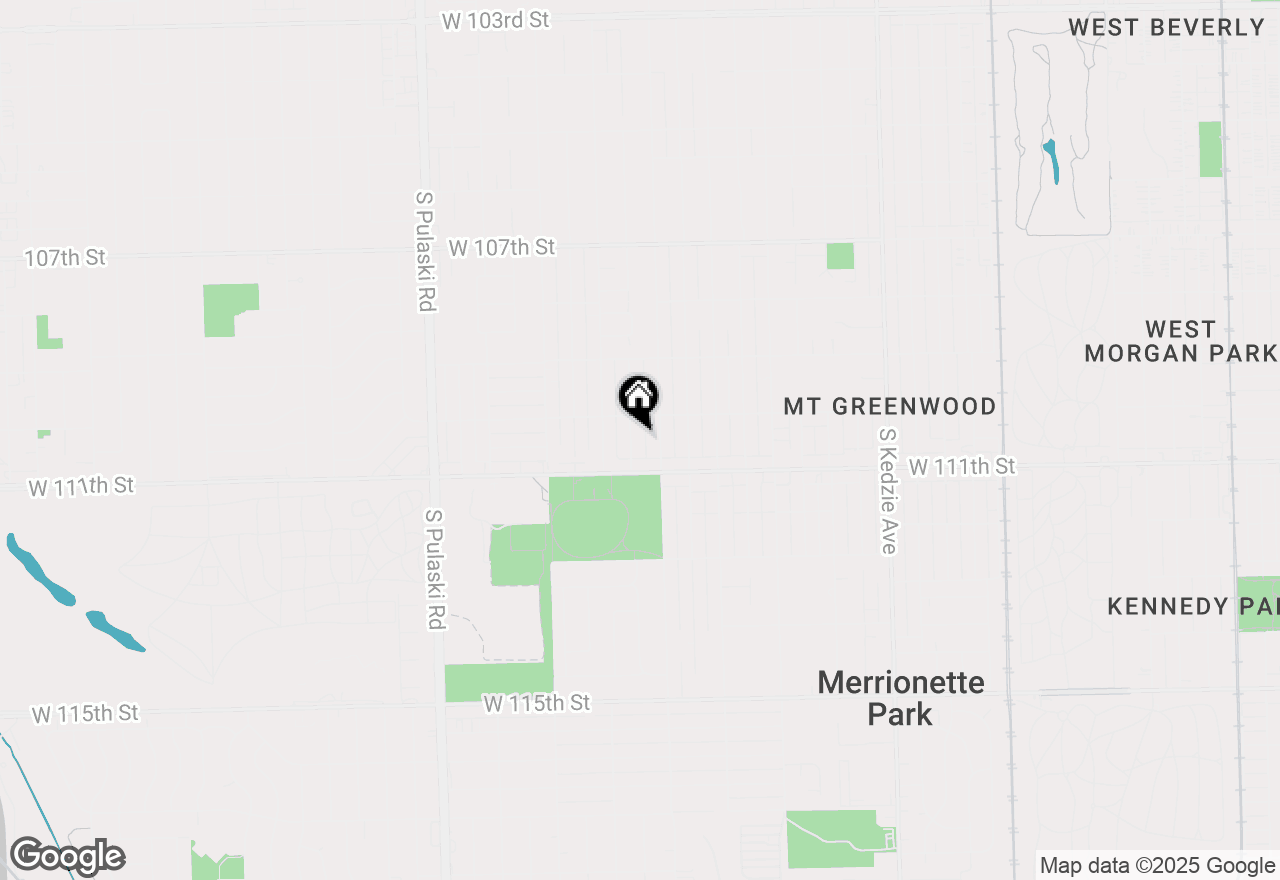 Map of 11025 S Millard Avenue, Chicago, IL 60655