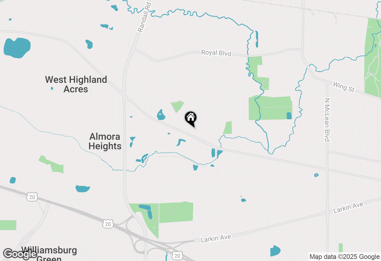 Map of 514 Madison Lane, Elgin, IL 60123