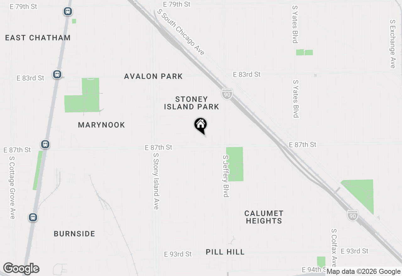 Map of 8631 S Constance Avenue, Chicago, IL 60617