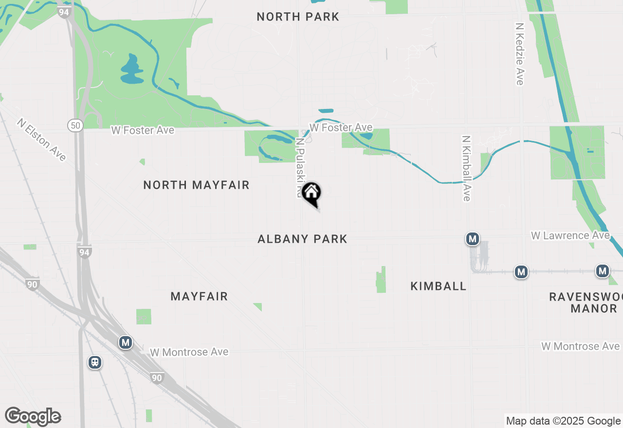 Map of 3941 W Ainslie Street, Chicago, IL 60625