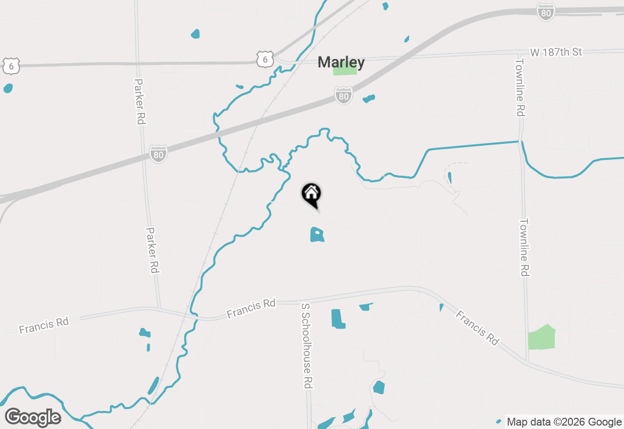 Map of 12858 W Regan Road, Mokena, IL 60448