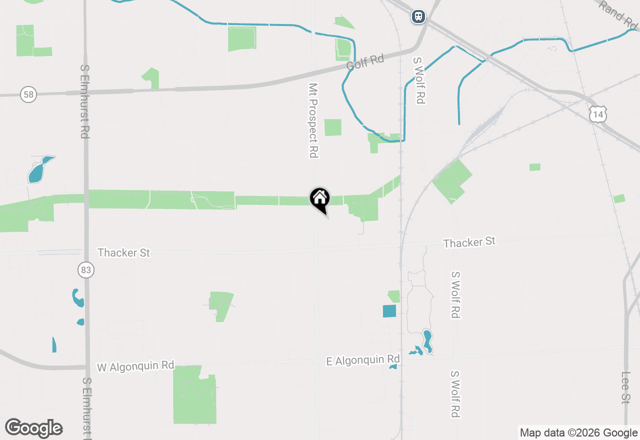 Map of 681 S Mount Prospect Road, Des Plaines, IL 60016