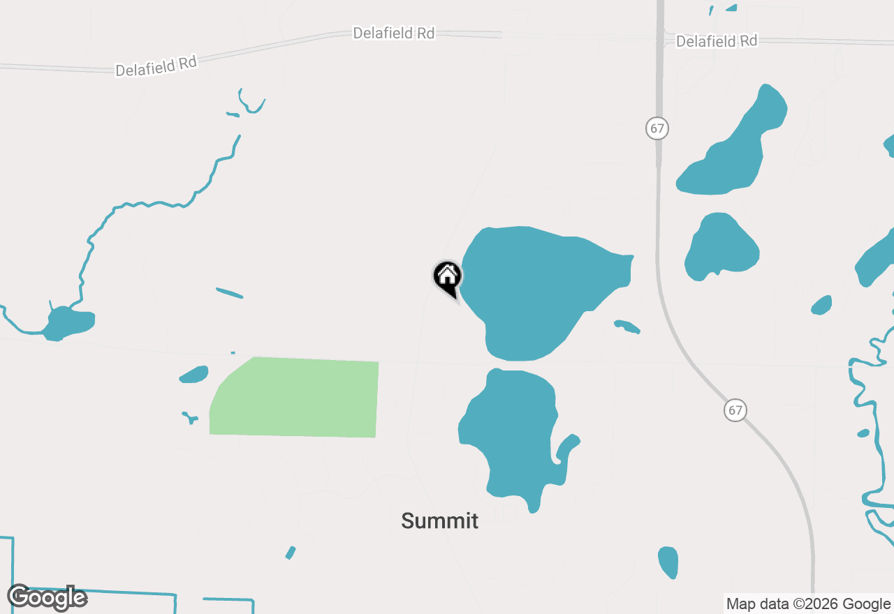 Map of 1330 N Dousman Rd, Summit, WI 53066