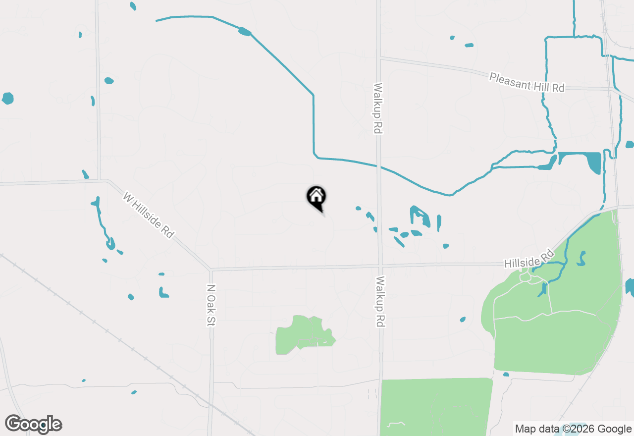Map of 6608 Concord Circle, Crystal Lake, IL 60012