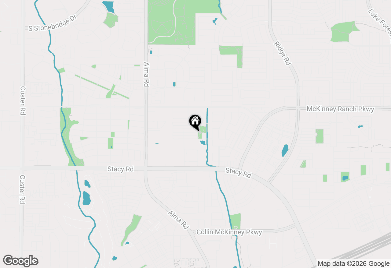 Map of 6905 Planters Row Drive, Mckinney, TX 75070