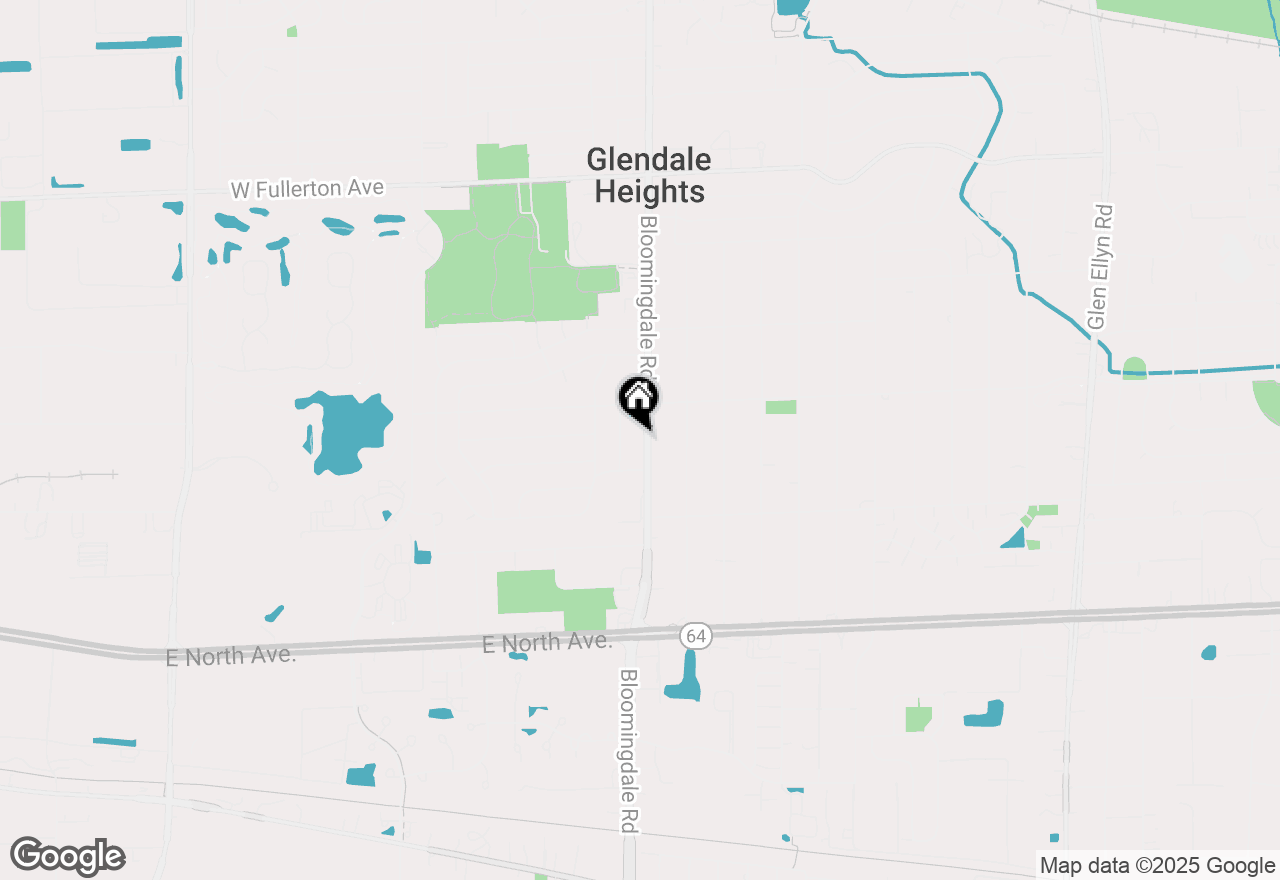 Map of (Address confidential), Glendale Heights, Illinois 60139