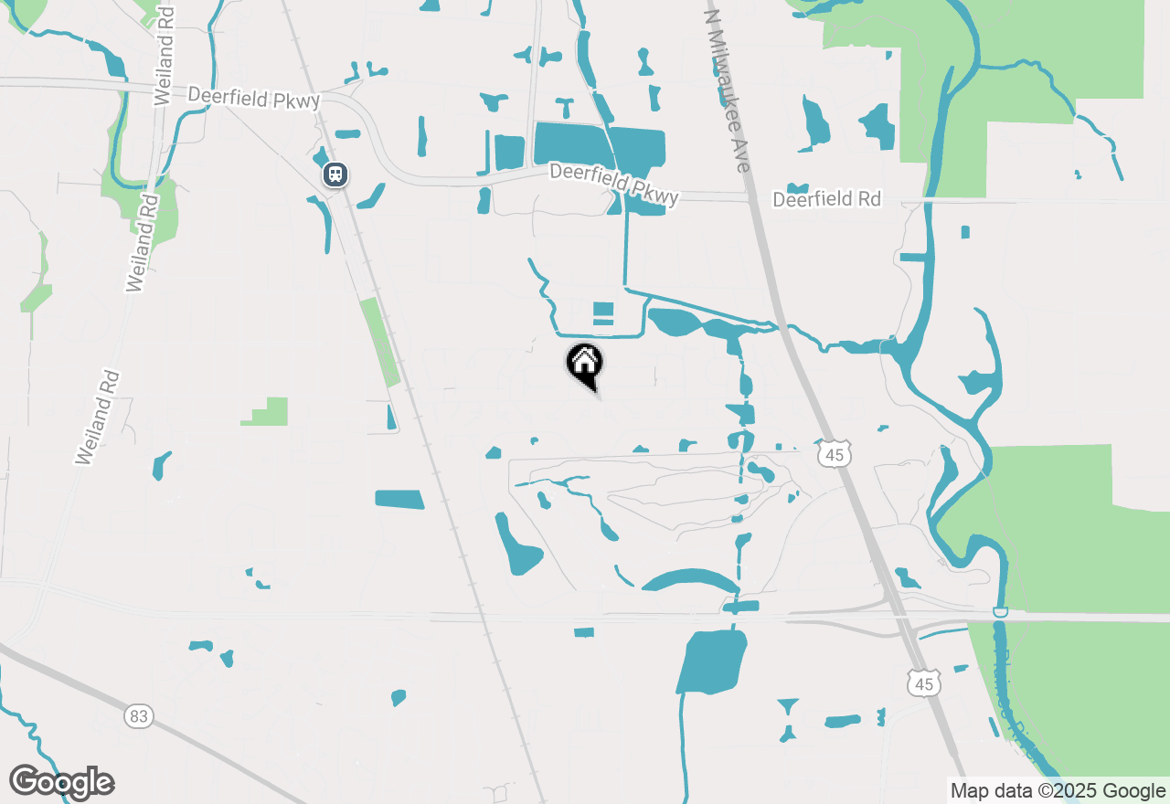 Map of 814 Inverrary Lane, Deerfield, IL 60015