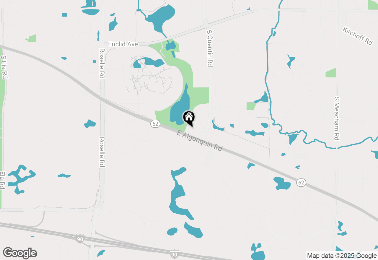 Map of 522 E Algonquin Road #309A, Schaumburg, IL 60173