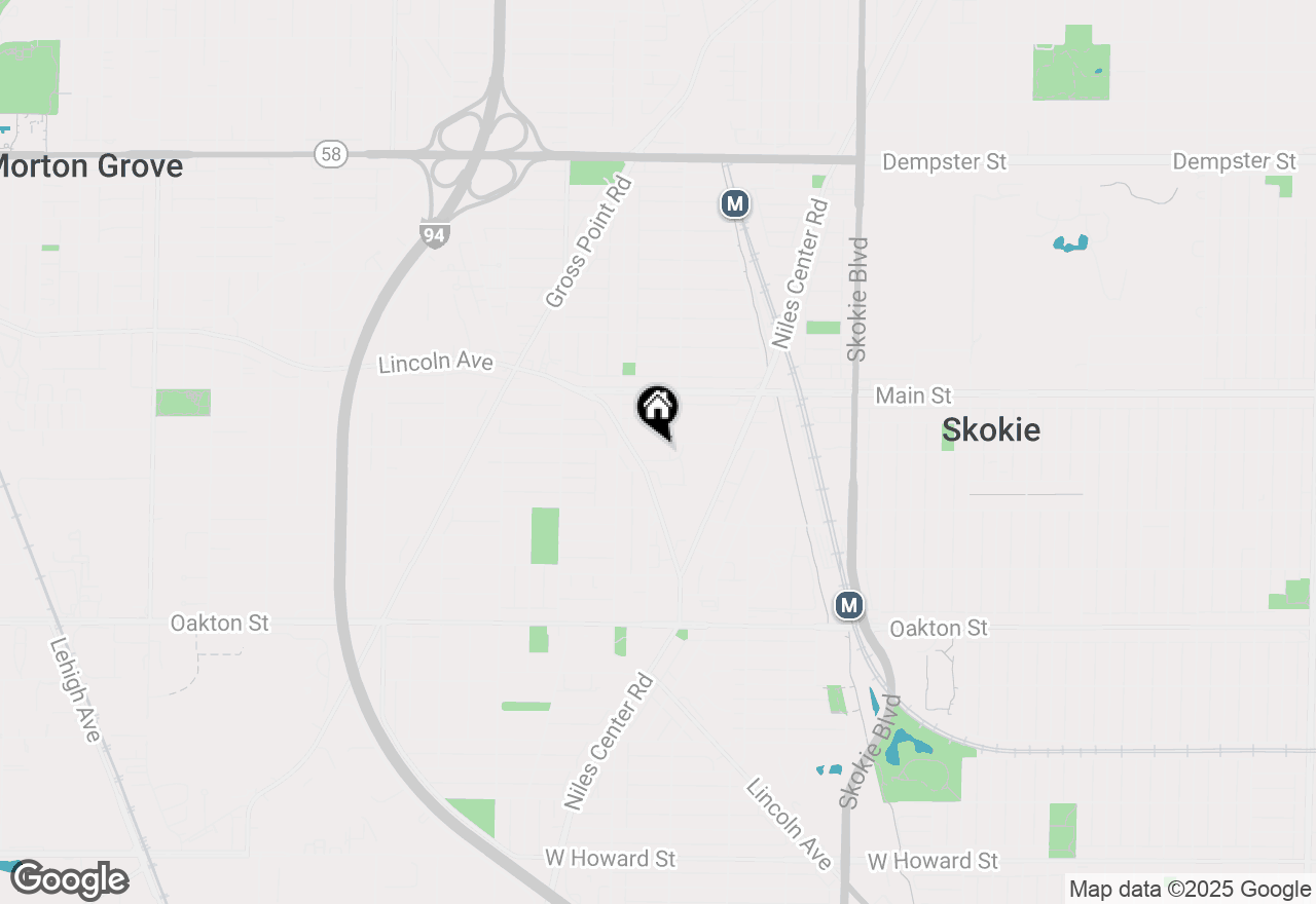 Map of 5155 Madison Street #505, Skokie, IL 60077