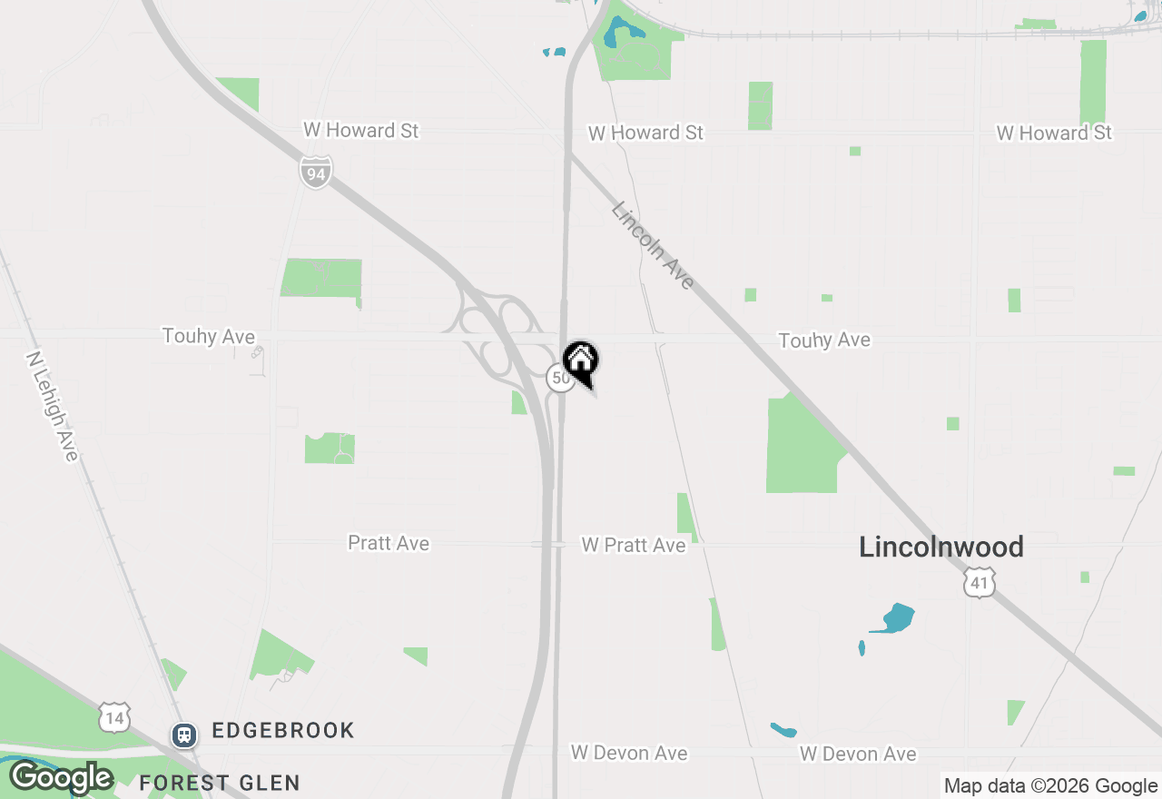 Map of 7050 N Keating Avenue, Lincolnwood, IL 60712