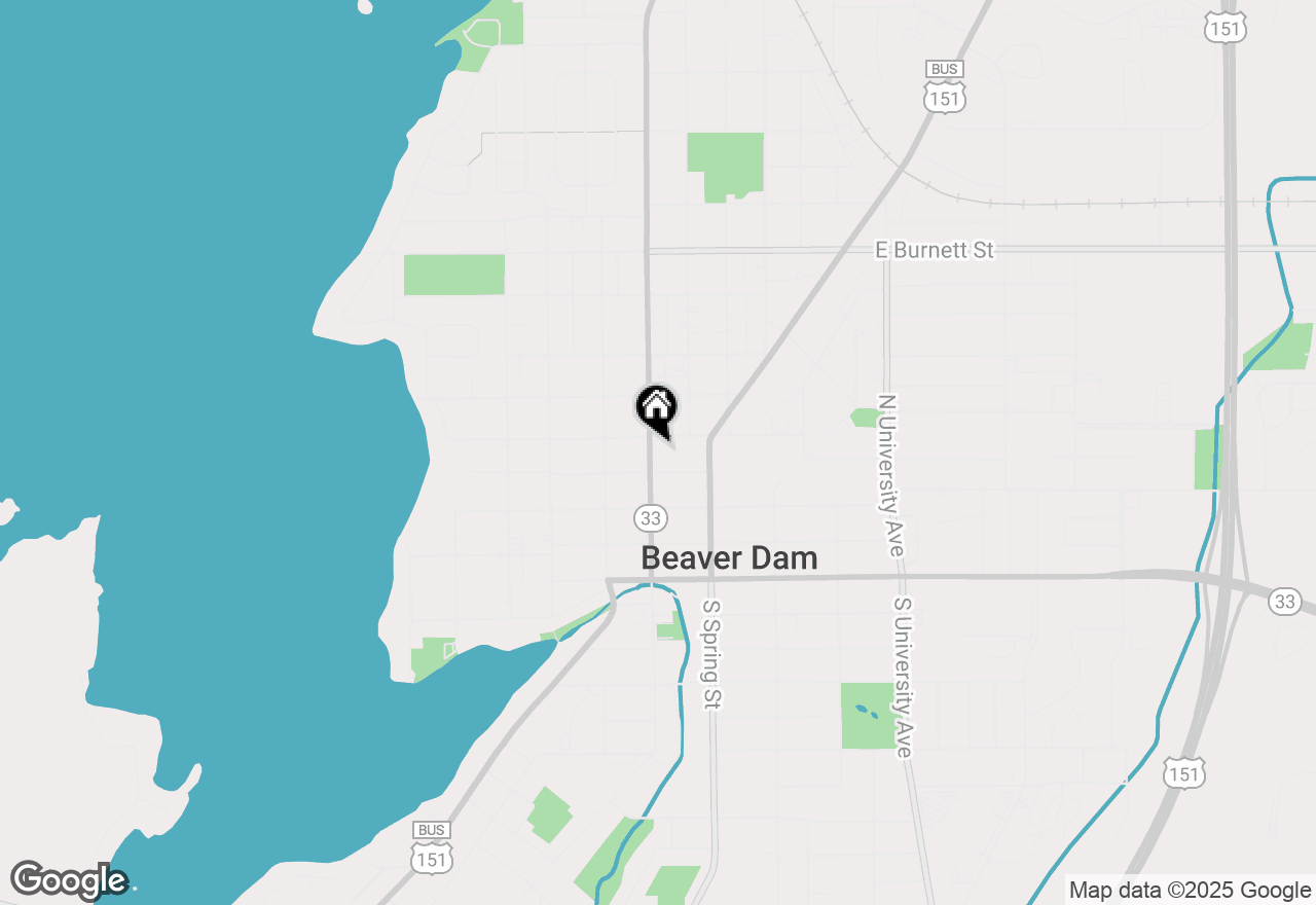 Map of 409 N Center Street, Beaver Dam, WI 53916