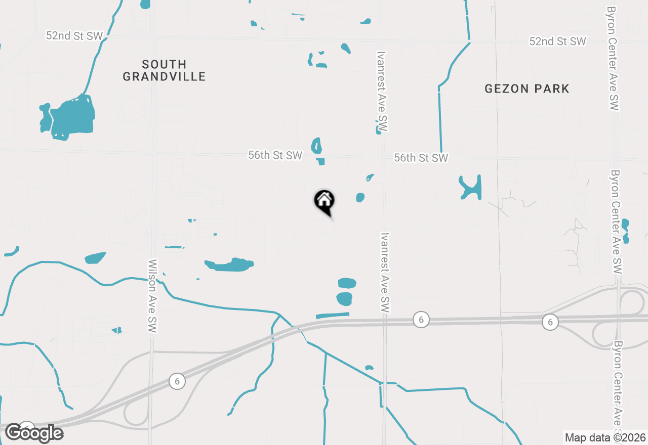 Map of 5834 Nile Drive Sw, Wyoming, MI 49418