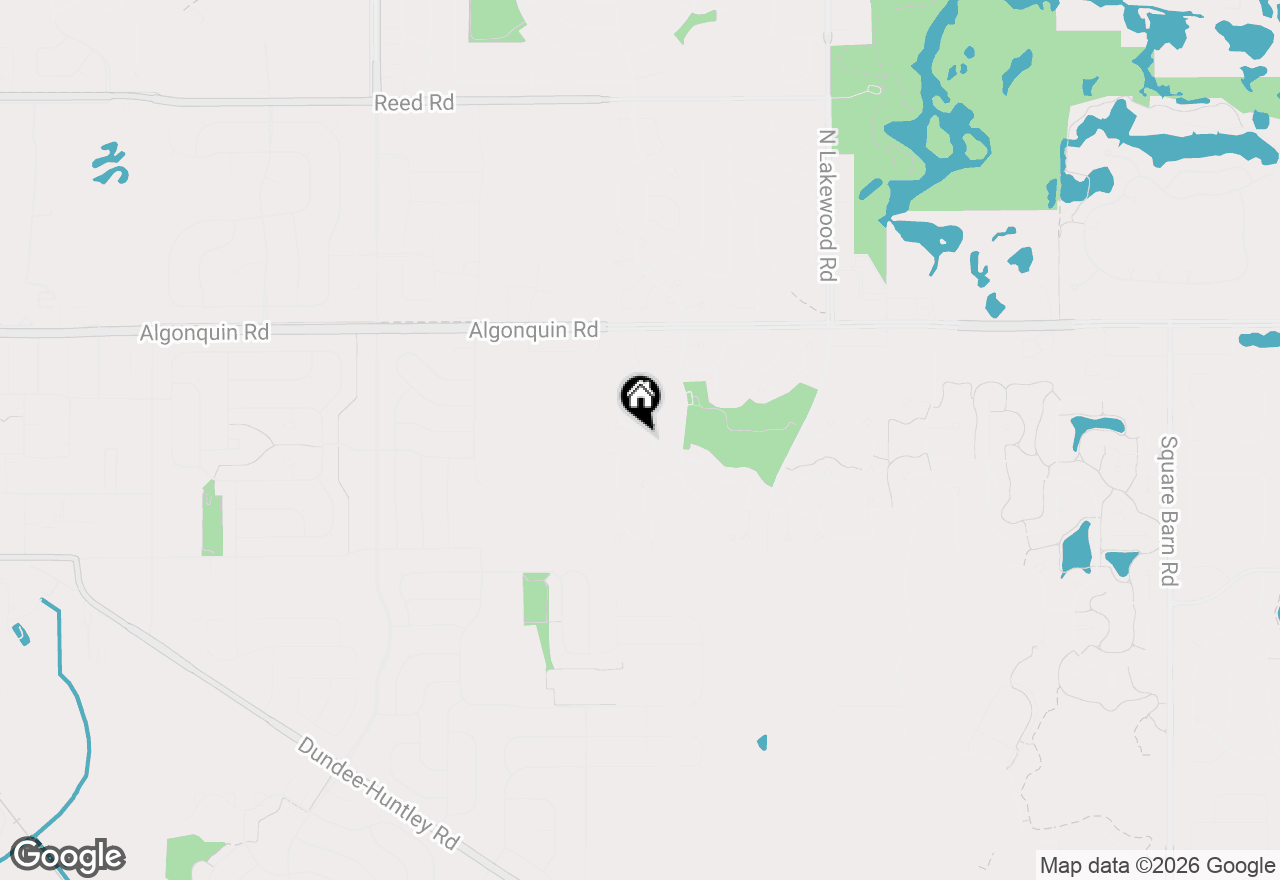 Map of 301 Ferryville Drive, Lake In The Hills, IL 60156