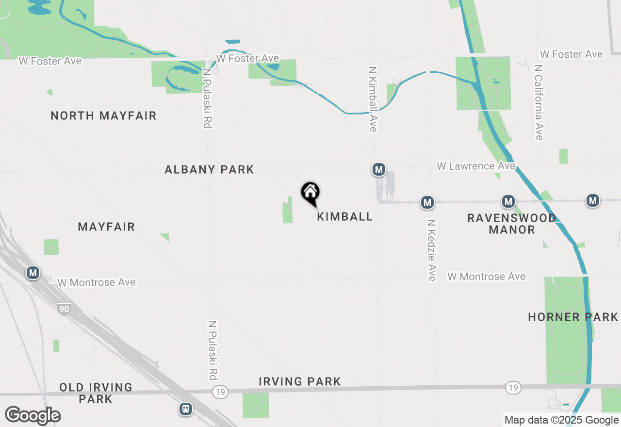 Map of 4621 N Monticello Avenue, Chicago, IL 60625