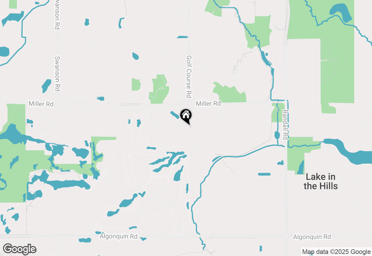 Map of 6 Valhalla Court, Lake In The Hills, IL 60156