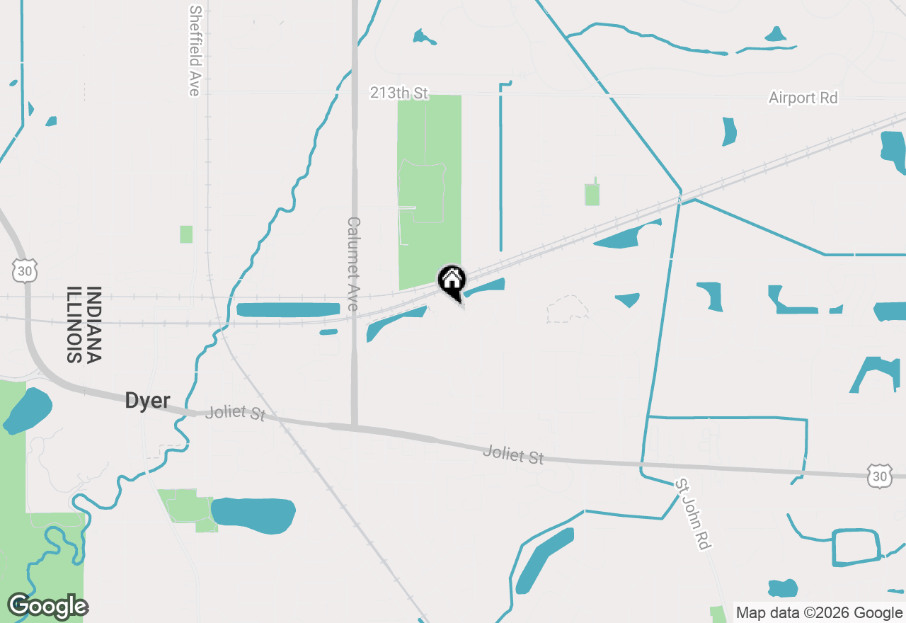 Map of 1748 Springtime Court, Dyer, IN 46311