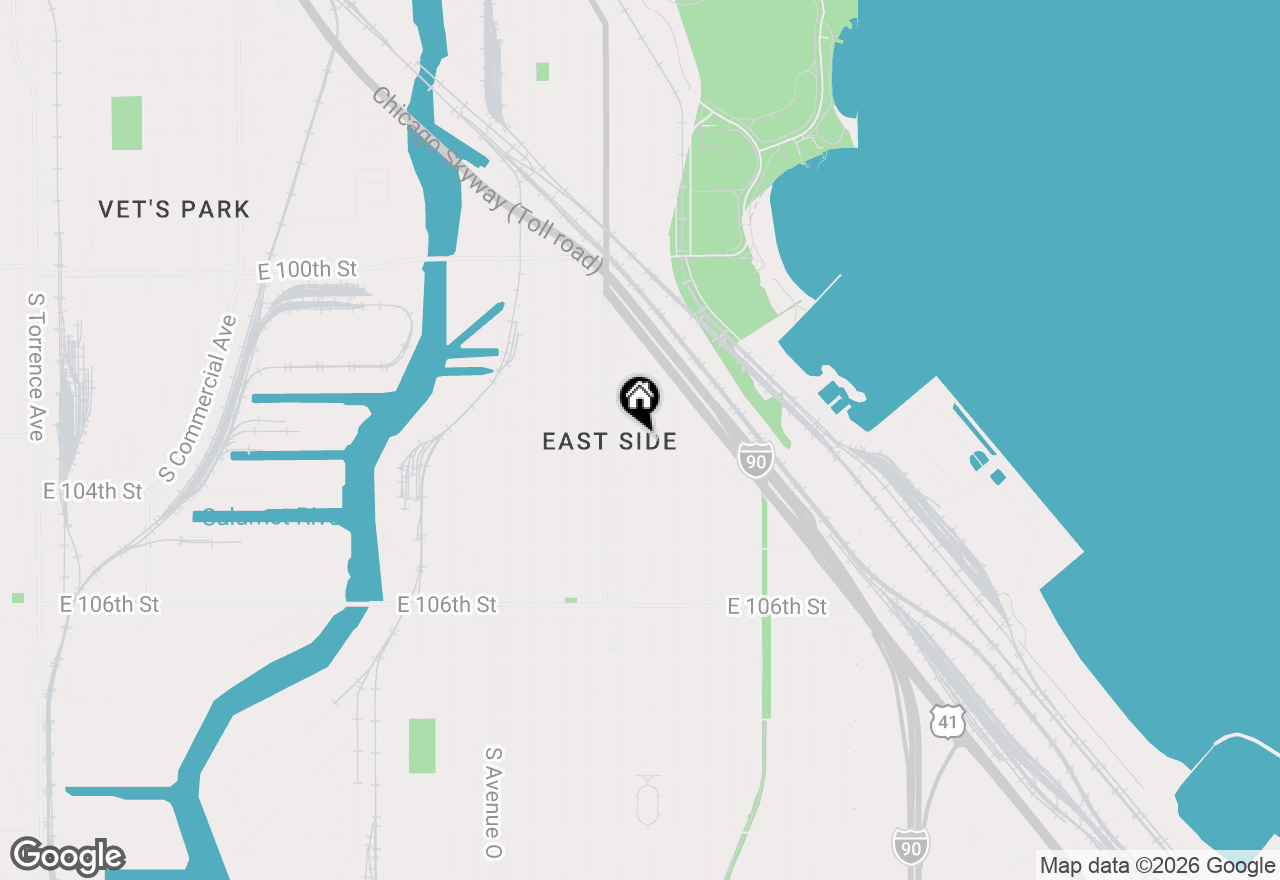 Map of 10305 S Avenue J, Chicago, IL 60617
